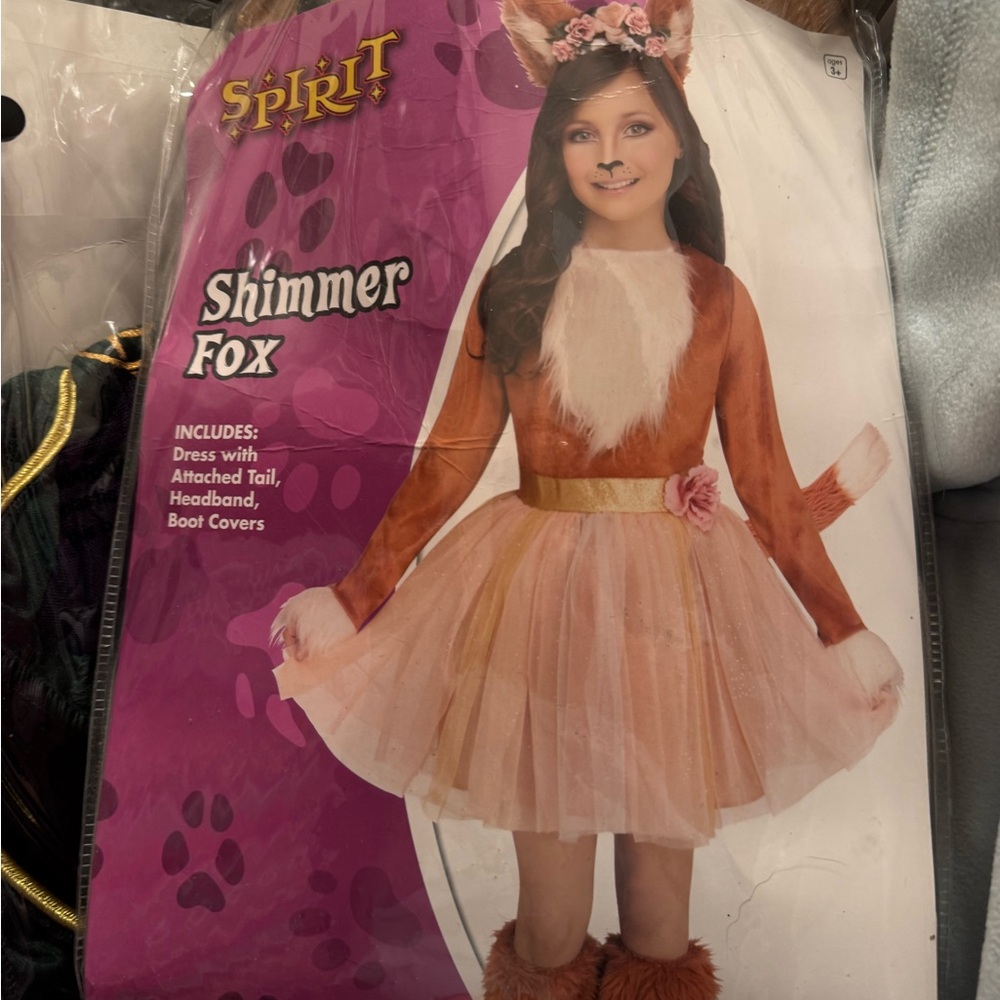 Spirit Halloween Shimmer Fox Costume for Kids